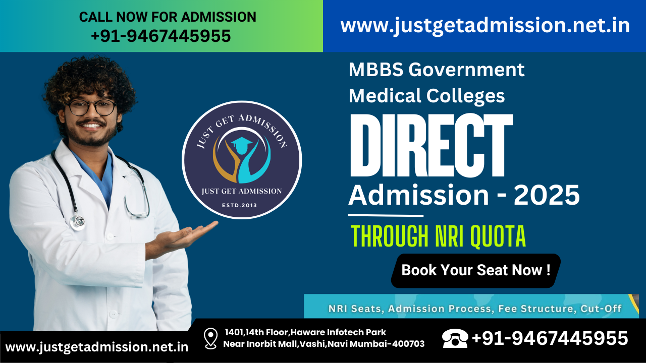 MBBS Direct Admission in Government Medical Colleges Through NRI Quota